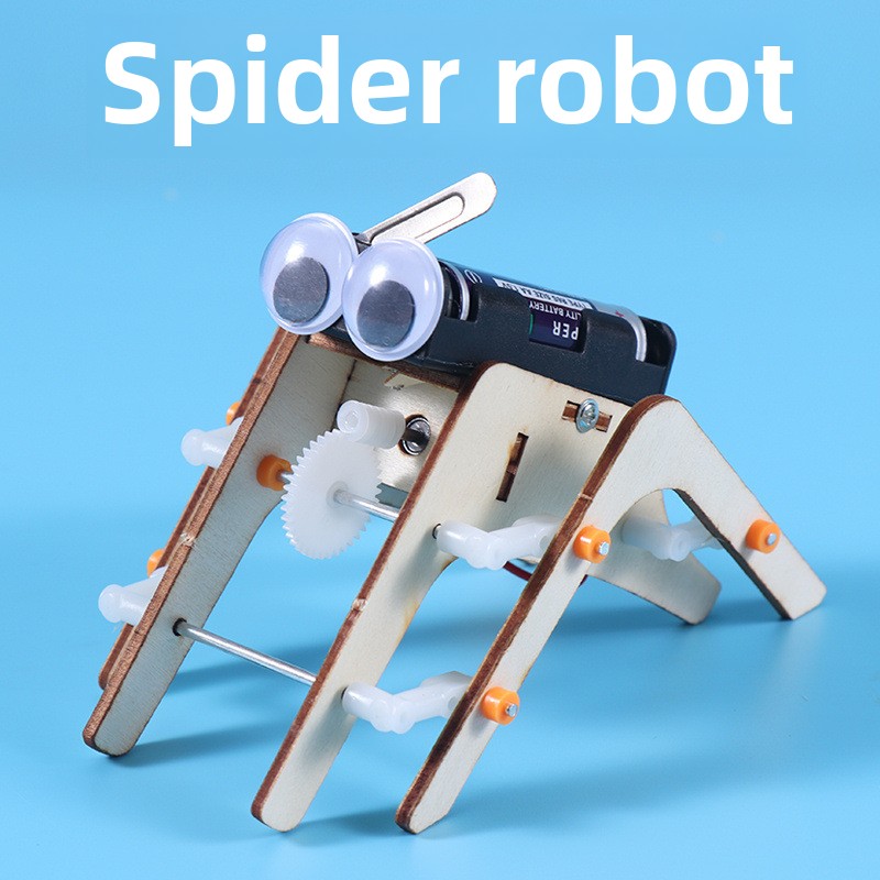 Walking Spider Robot Bionic DI - Science Project Robot ulasan dan harga