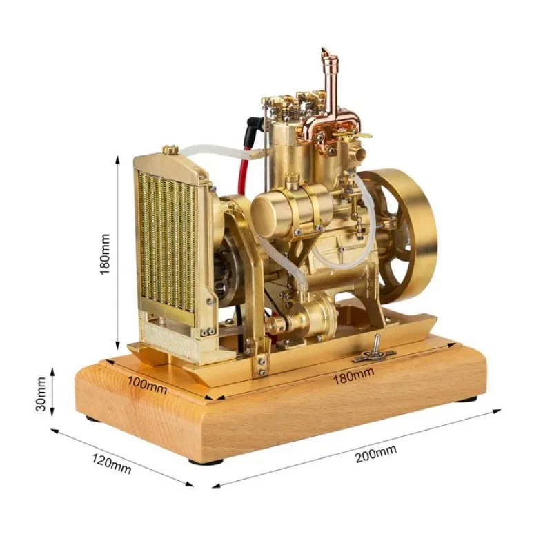 Water Cooled In Line Double Cy - Hobby Science Lab ulasan dan harga